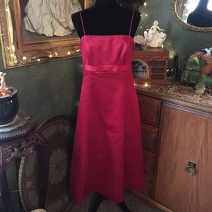 David’s bridal red dress